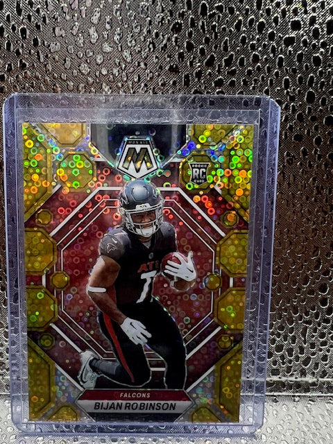 Bijan Robinson Mosaic Gold Disco 1/10
