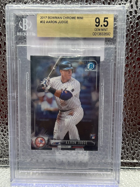 Aaron Judge 2017 Bowman Chrome Mini BGS 9.5