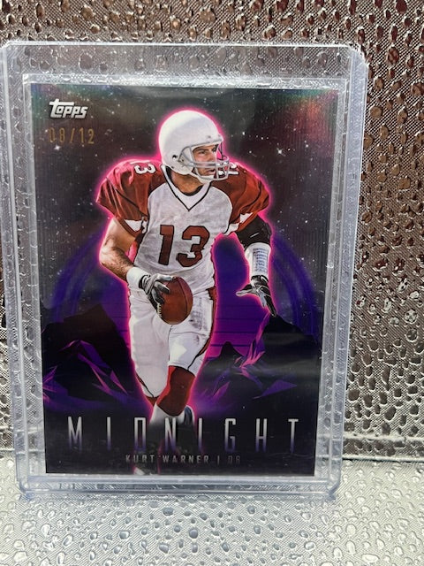 Kurt Warner Topps Midnight 8/12