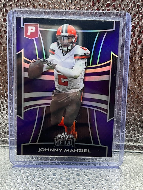Johnny Manziel Leaf Metal Pristine Auction 3/15