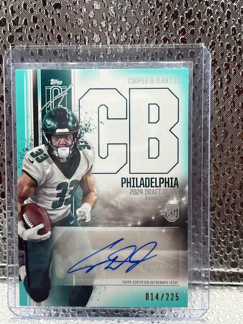 Cooper Dejean Topps Signature Class Auto 14/225