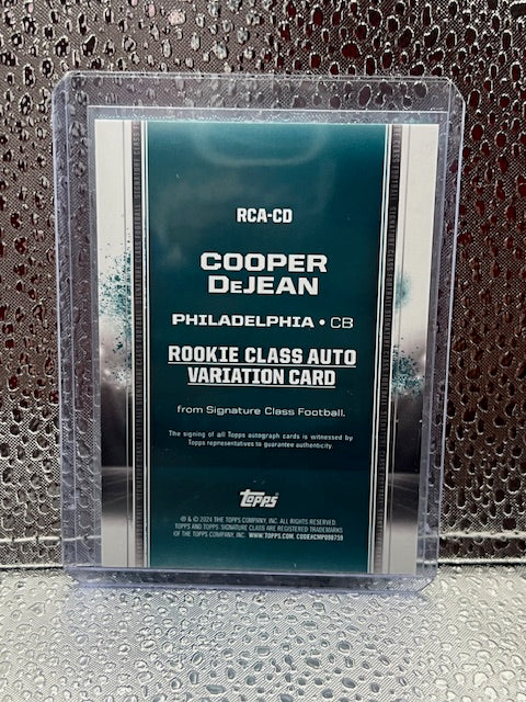 Cooper Dejean Topps Signature Class Auto 14/225
