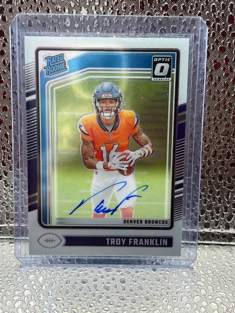Troy Franklin Rated Rookie Auto 114/325