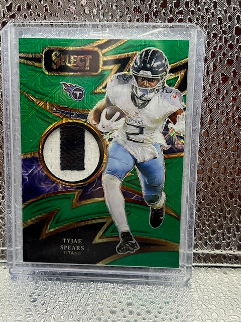 Tyjae Spears Panini Select Sparks Patch 2/5