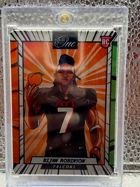 Bijan Robinson Panini One Manga Rookie