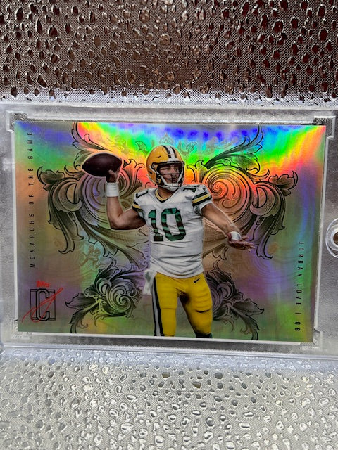 Jordan Love Topps Signature Class Monarchs of the Game