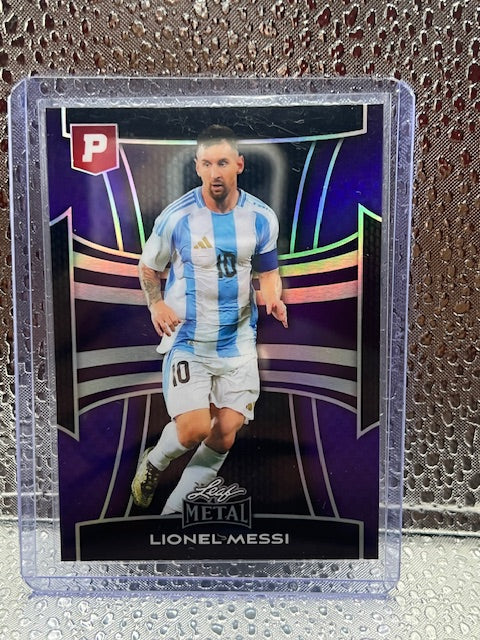 Lionel Messi Leaf Metal Pristine Auction 5/15